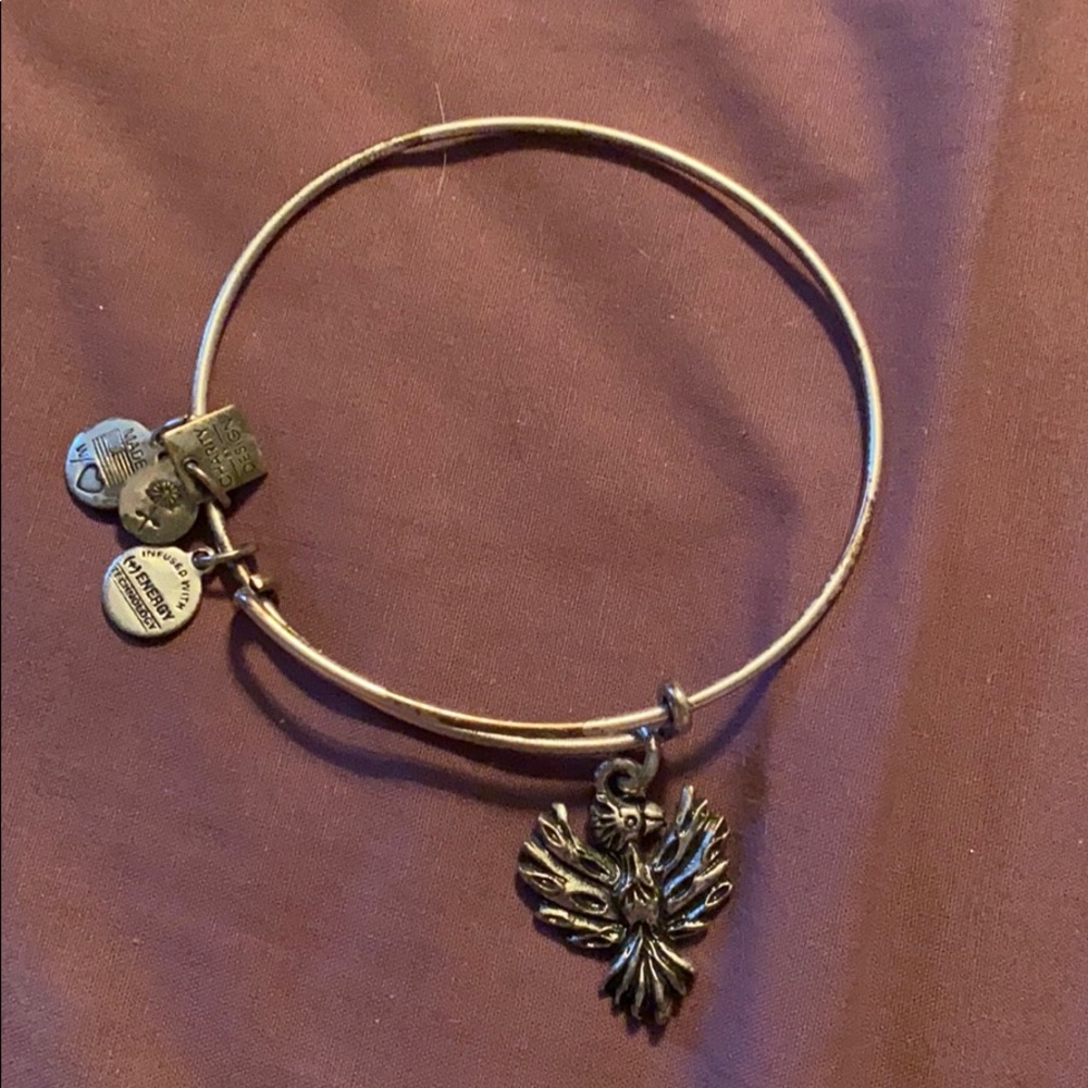 Alex and Ani silver bangle